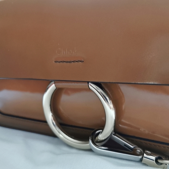 Chloé Brown Small Faye Bag - Picture 3 of 6